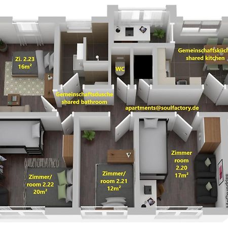 Soulfactory Budget Neu-Ulm Luaran gambar